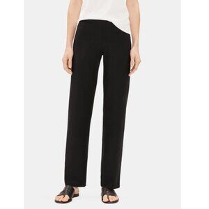 Eileen Fisher Crepe Pants Size XL NWOT Black Stretch